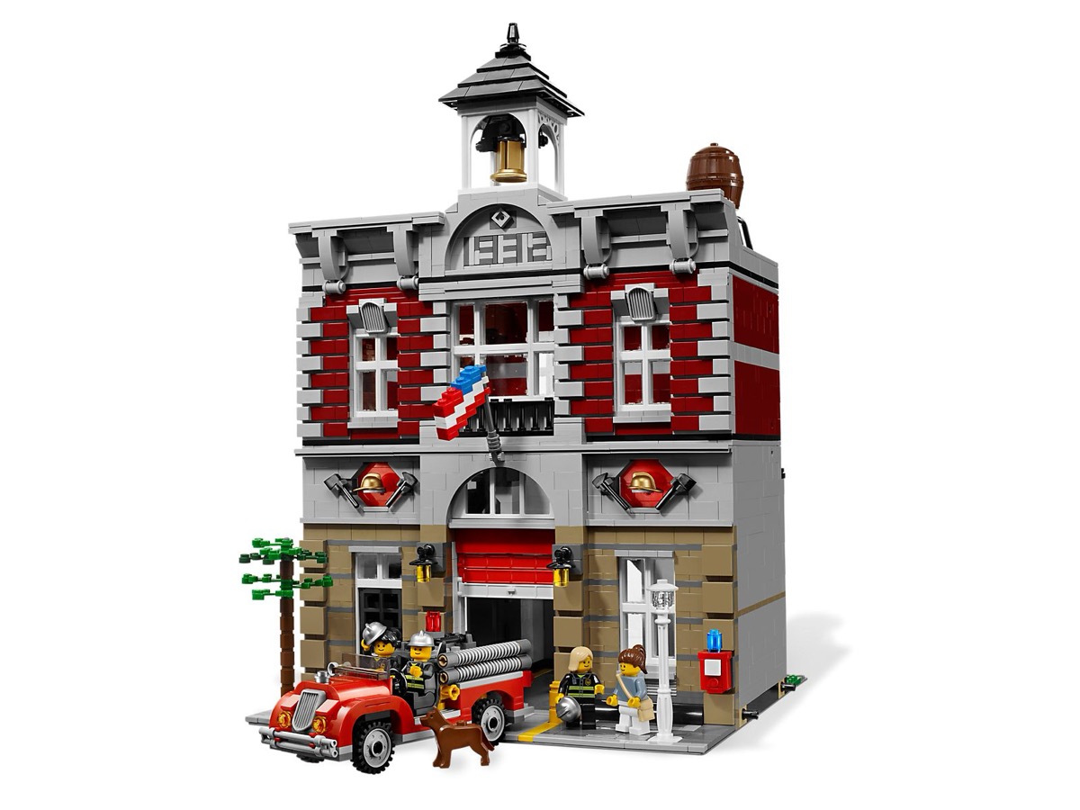 La caserne de pompiers