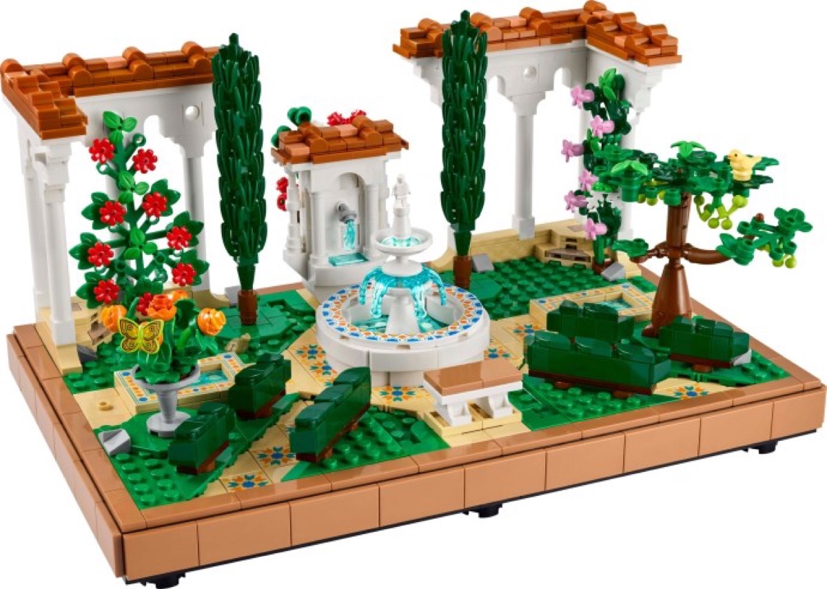 Le jardin à la fontaine