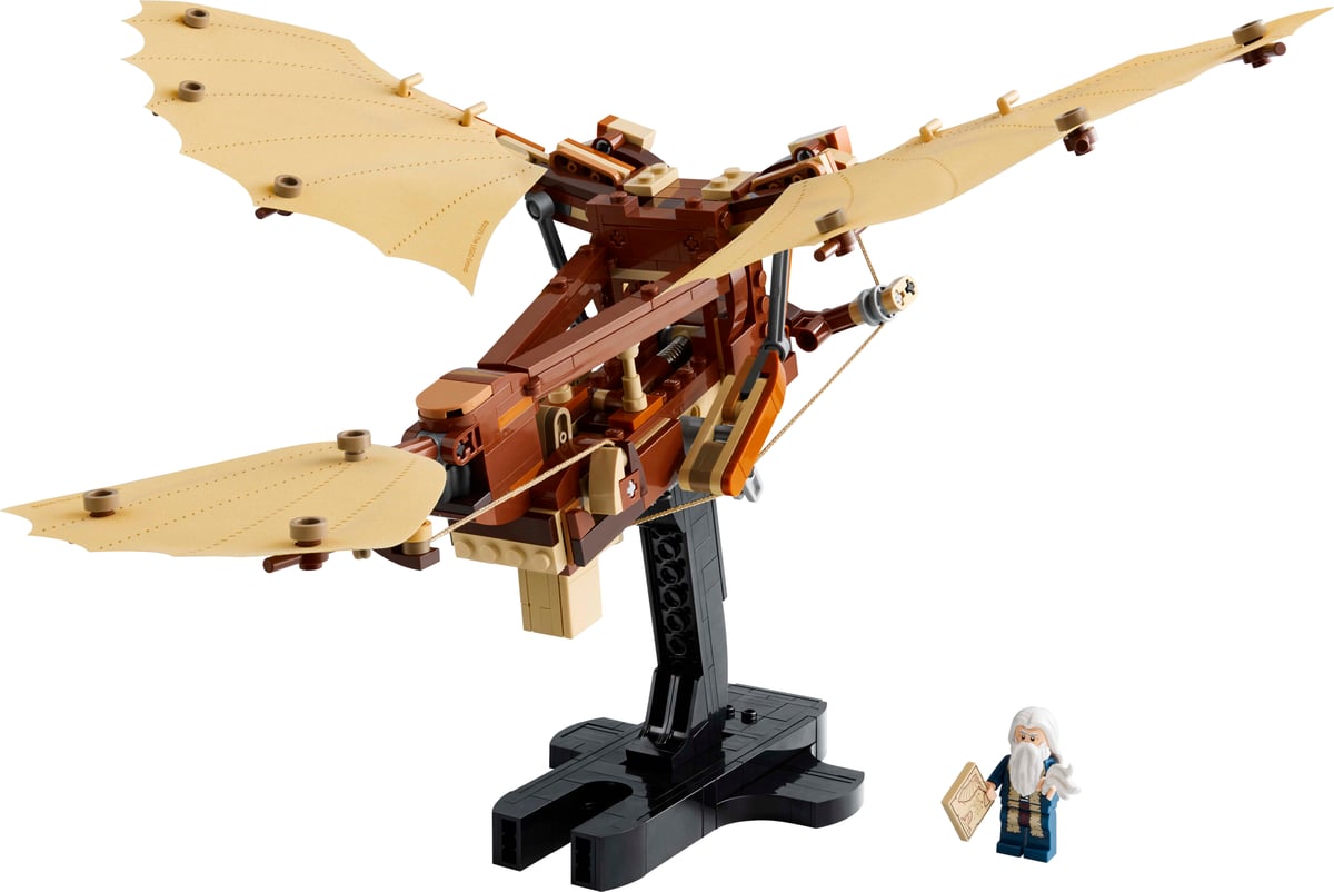 Icons la machine volante de Léonard de Vinci