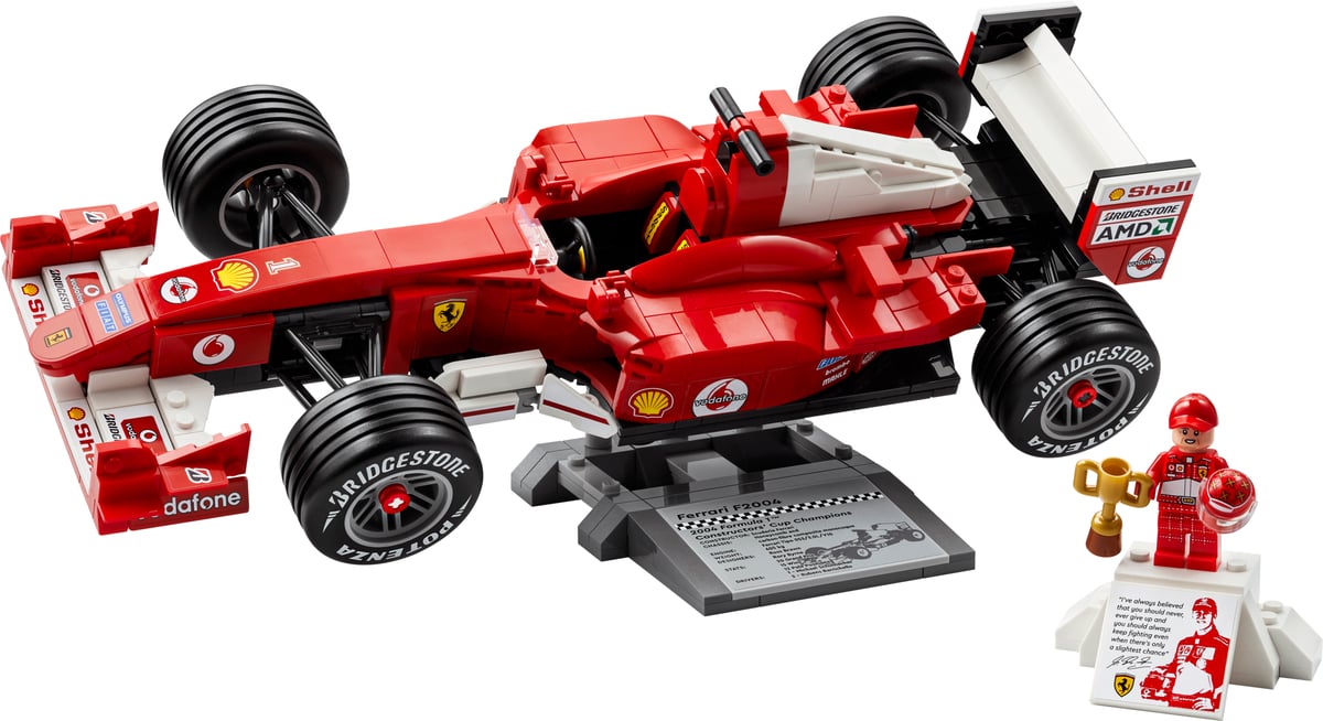 Icons : la Ferrari F2004 et Michael Schumacher