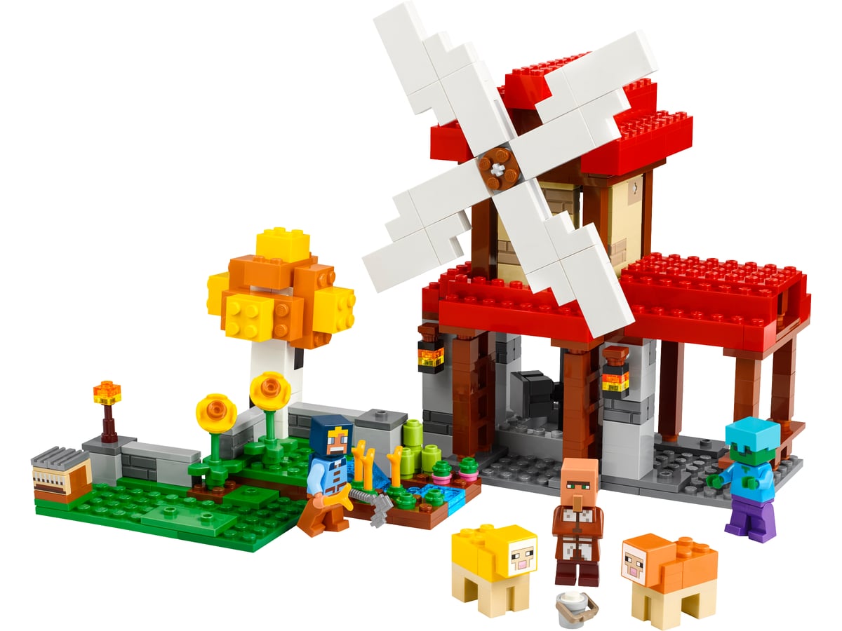 Minecraft : la ferme du moulin à vent