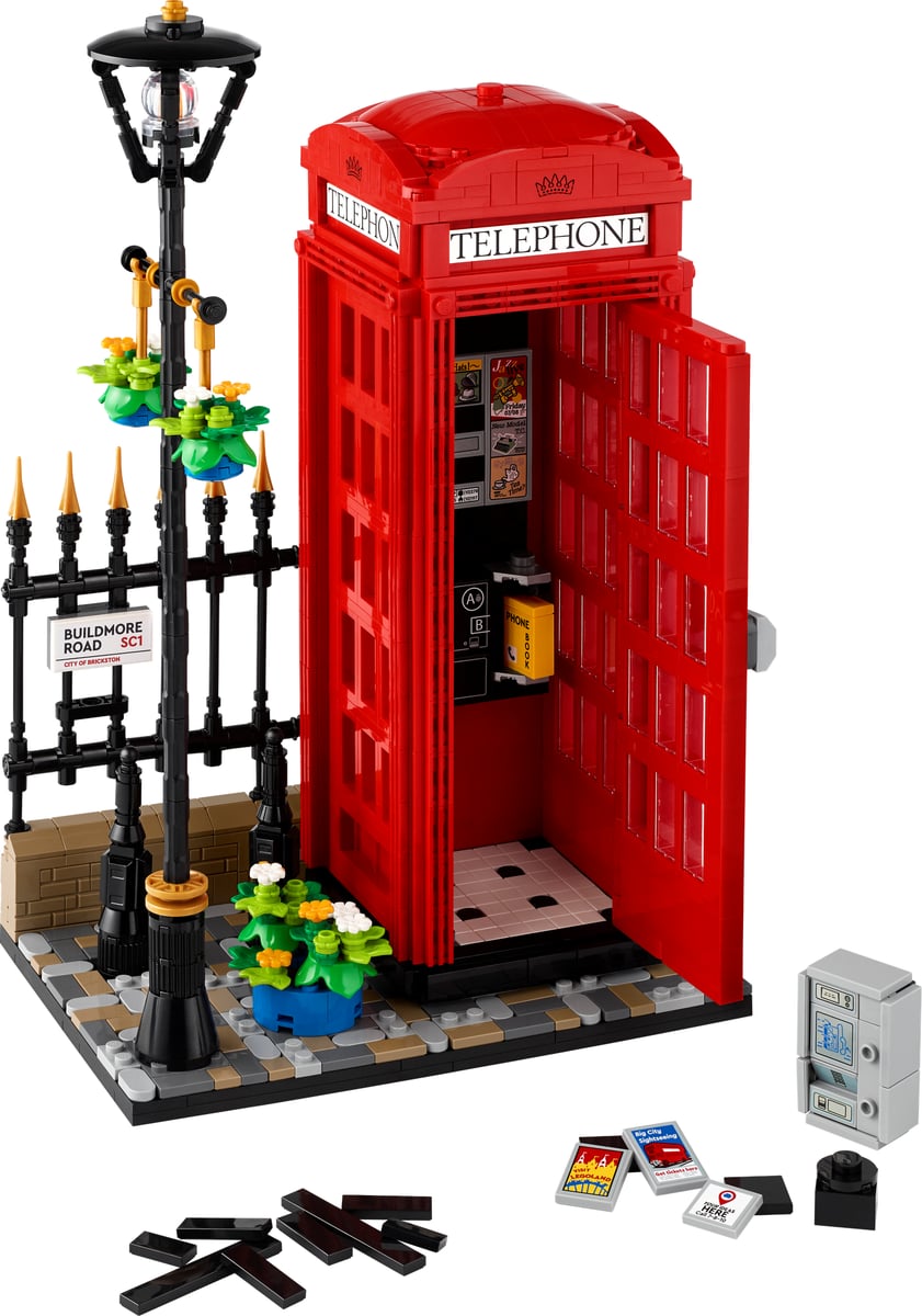 Ideas : cabine téléphonique rouge de Londres
