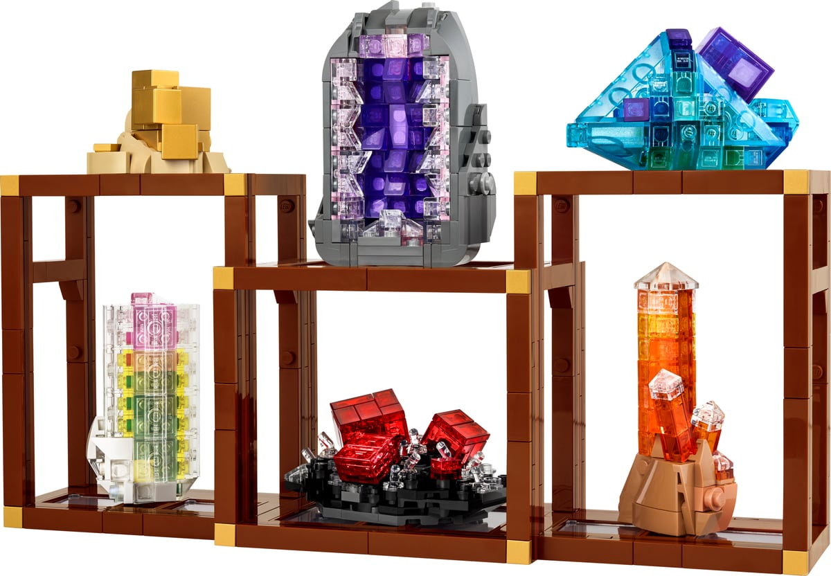 Ideas : la collection de minéraux