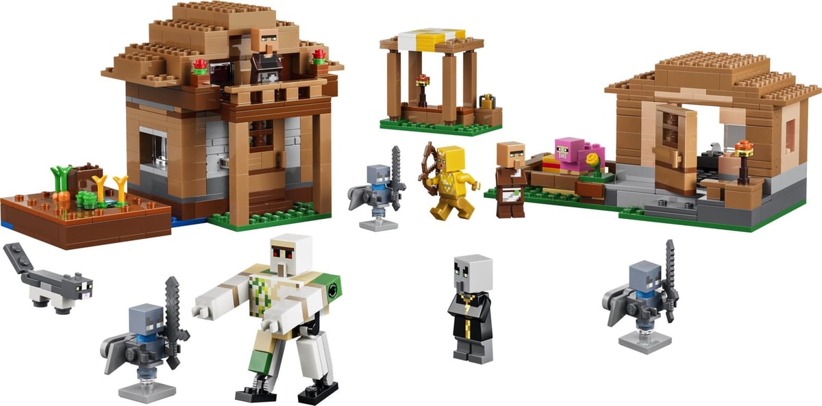 Minecraft : l’attaque du village par l’Évocateur