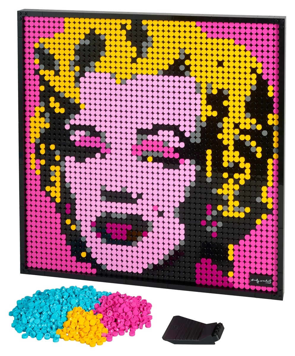 LEGO Art : Marilyn Monroe d’Andy Warhol