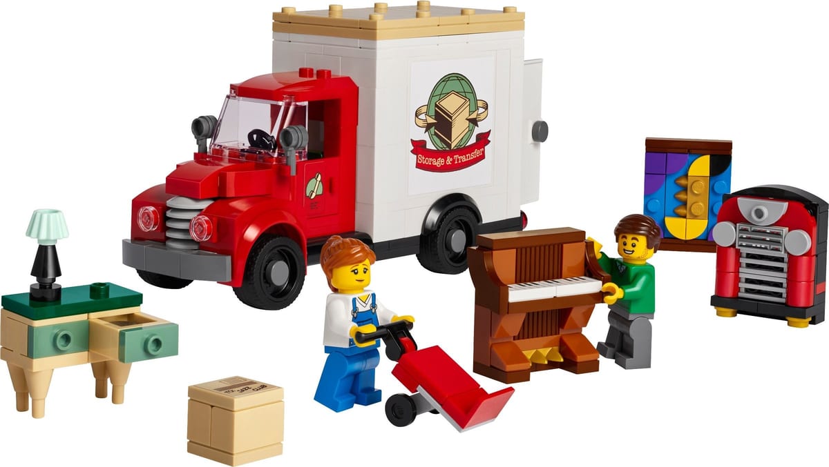 Icons : le camion de déménagement