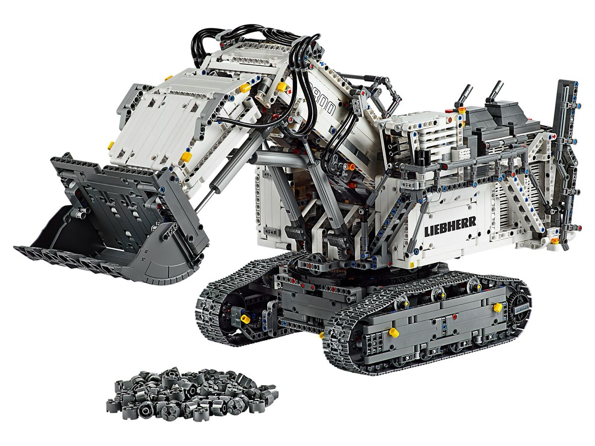 L’excavatrice Liebherr R 9800