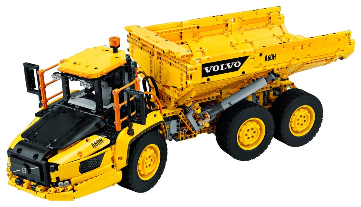 Technic : le tombereau articulé Volvo 6x6