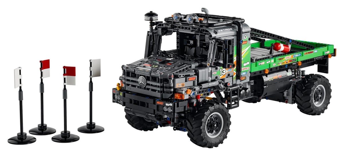 Technic : le camion tout-terrain Mercedes-Benz Zetros 4x4