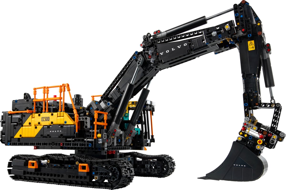 Technic : L’excavatrice hybride Volvo EC500