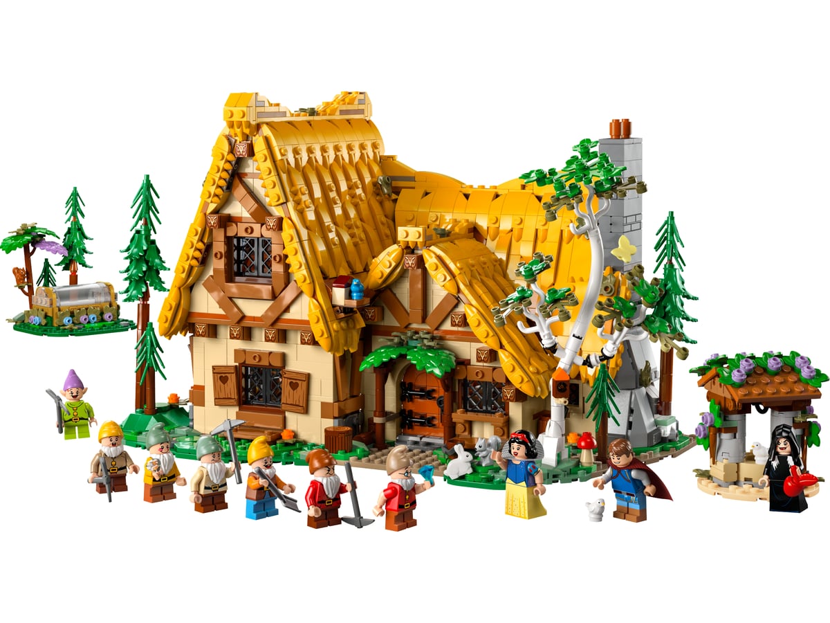 Disney : la chaumière de Blanche-Neige et les Sept Nains