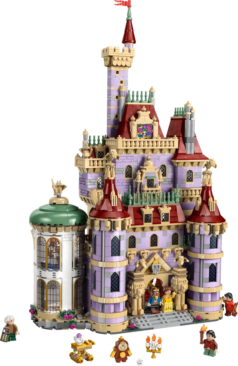 Disney : le château de La Belle et la Bête