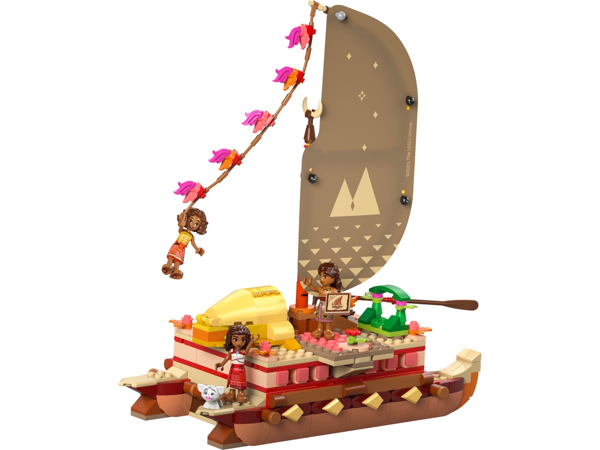 Le canoë d’aventure de Vaiana