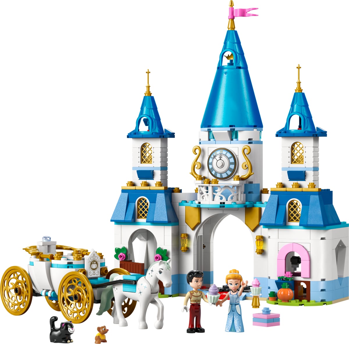 Disney : Le château de Cendrillon et le carrosse