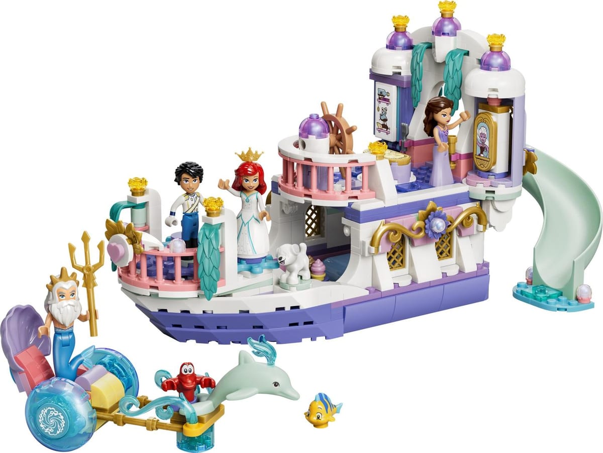Disney : le bateau de mariage royal d’Ariel