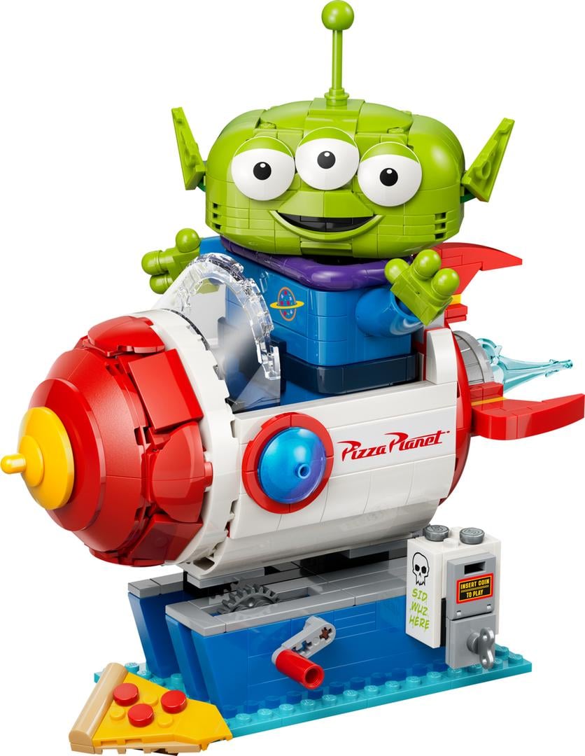 Toy Story : l’Alien et le manège fusée de Pizza Planet