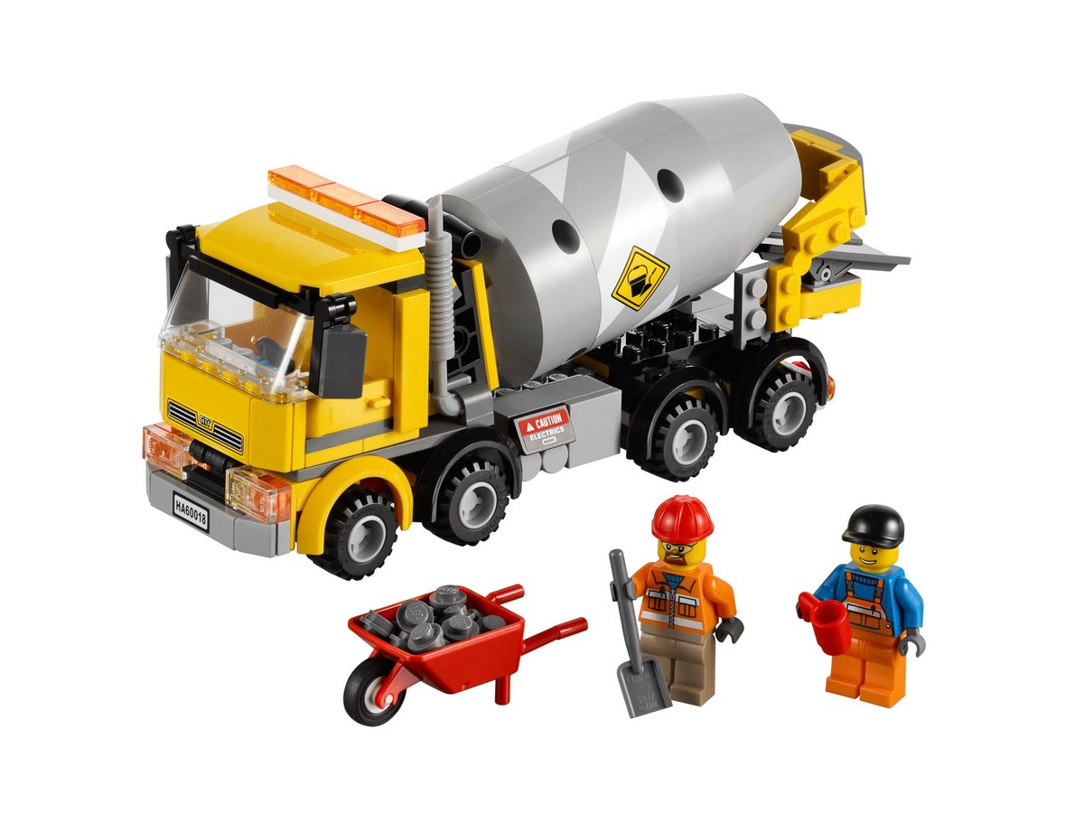 City : le camion bétonnière