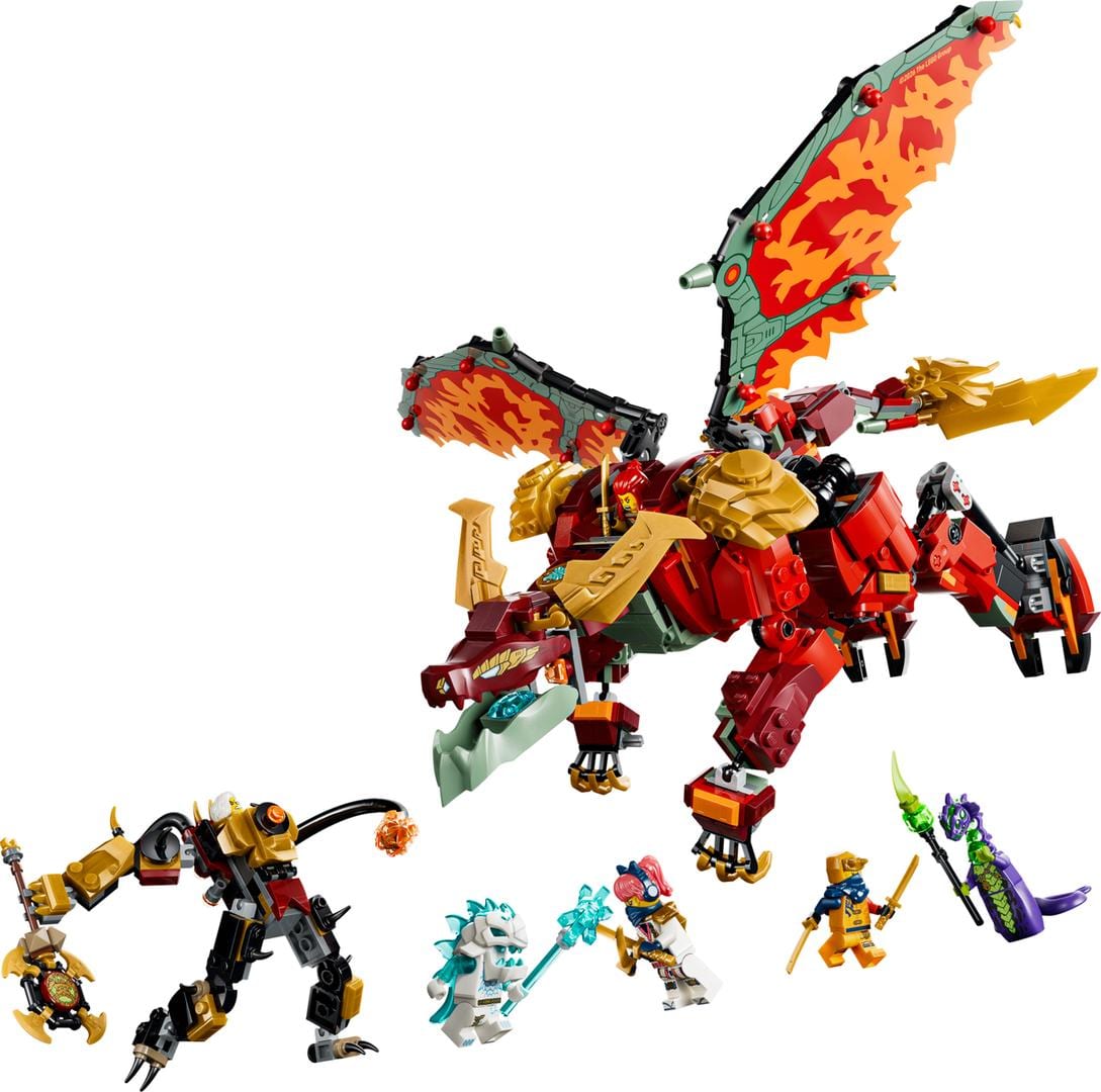 Ninjago : le méca-dragon transformable de Wyldfyre