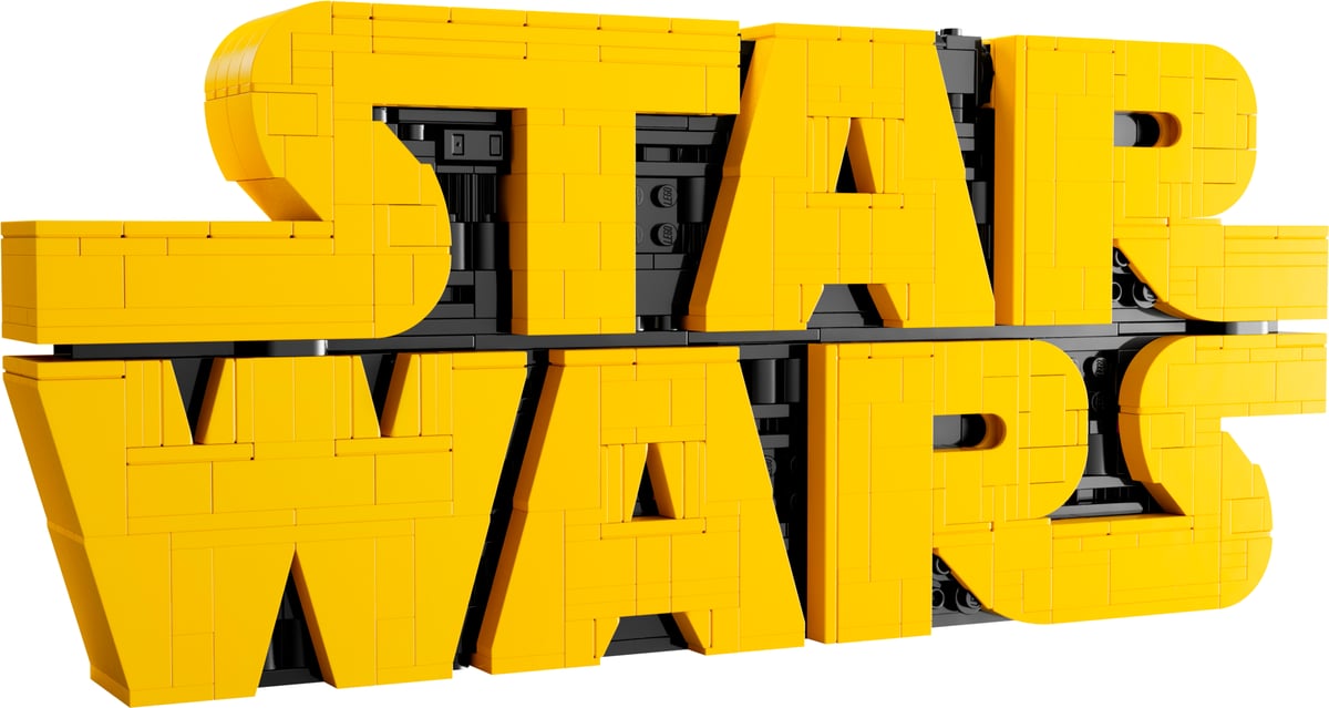 Star Wars : le logo en briques