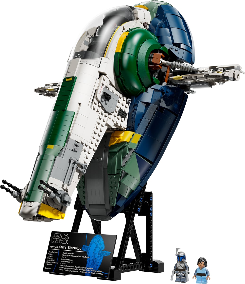 Star Wars : le vaisseau Firespray de Jango Fett