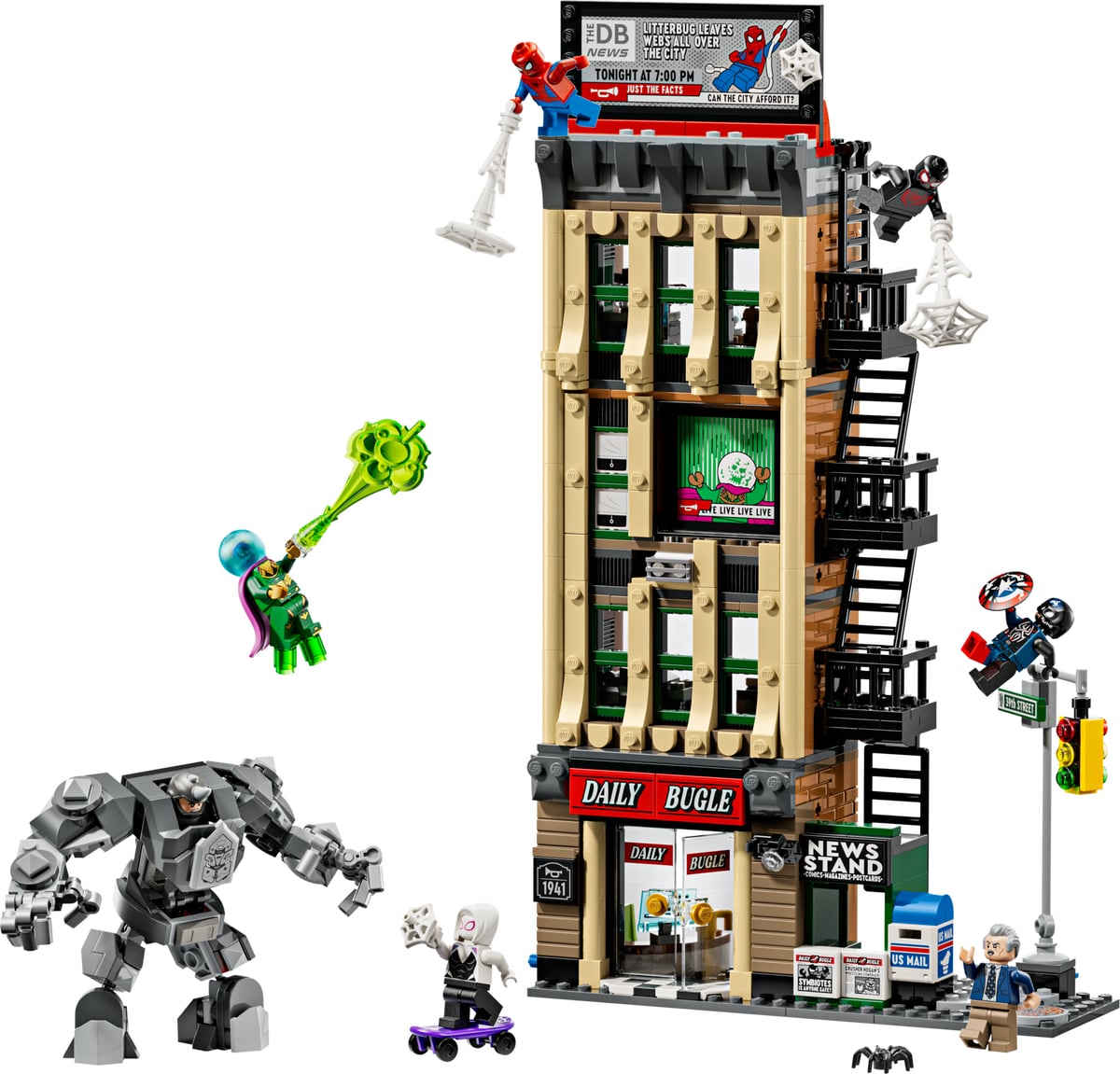Marvel : Spider-Man contre Mysterio, le Daily Bugle