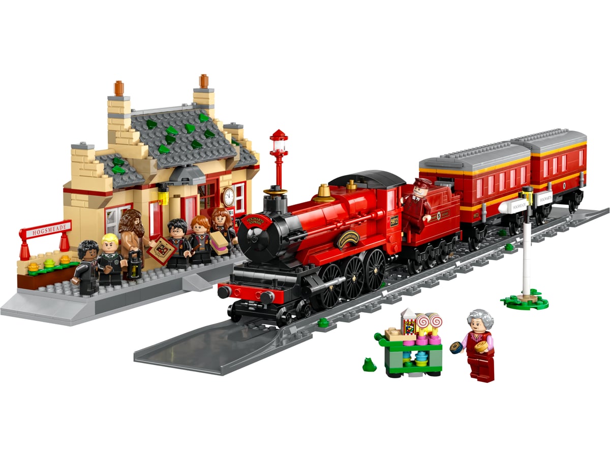 Harry Potter : le Poudlard Express et la gare de Pré-au-Lard