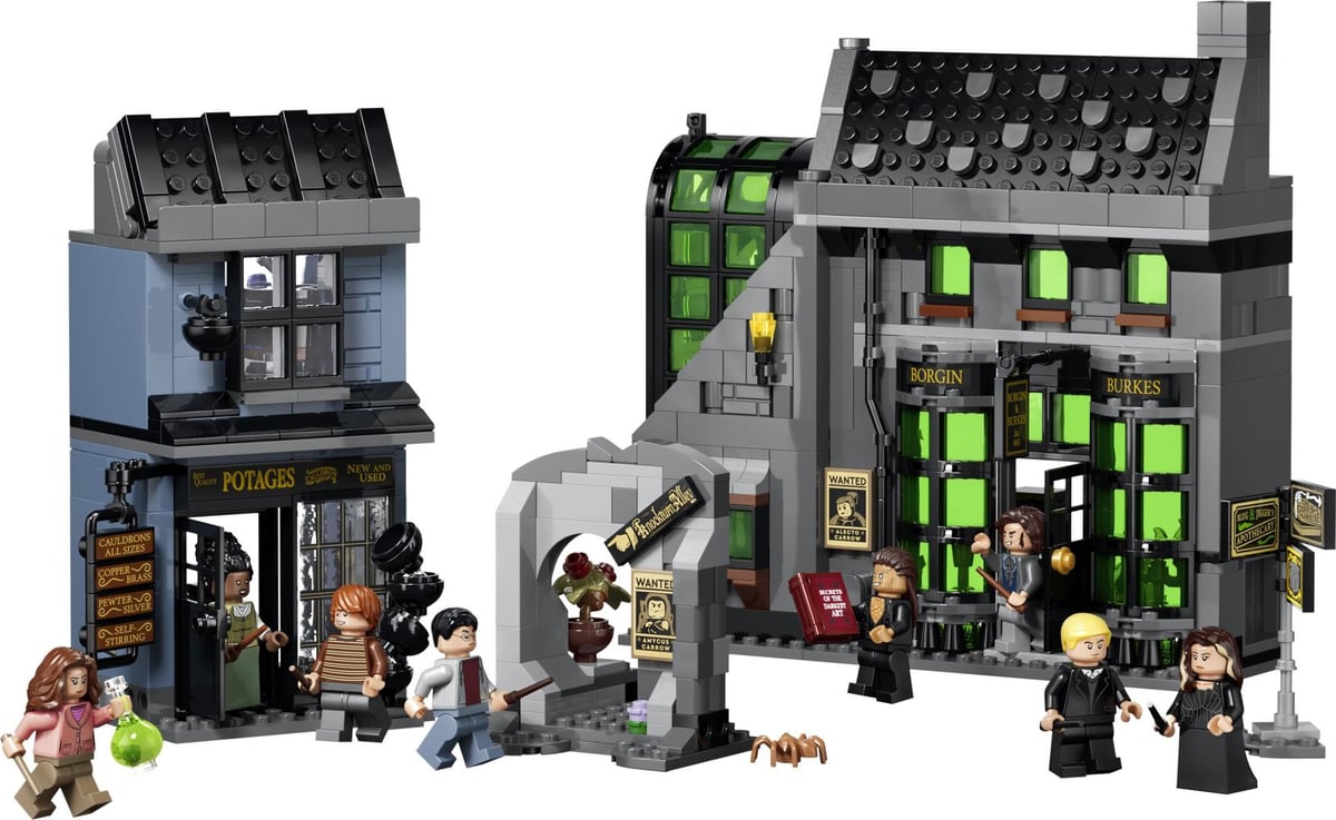 Harry Potter : les boutiques de l’Allée des Embrumes