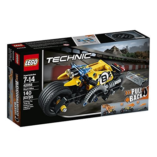 Technic : la moto de cascade